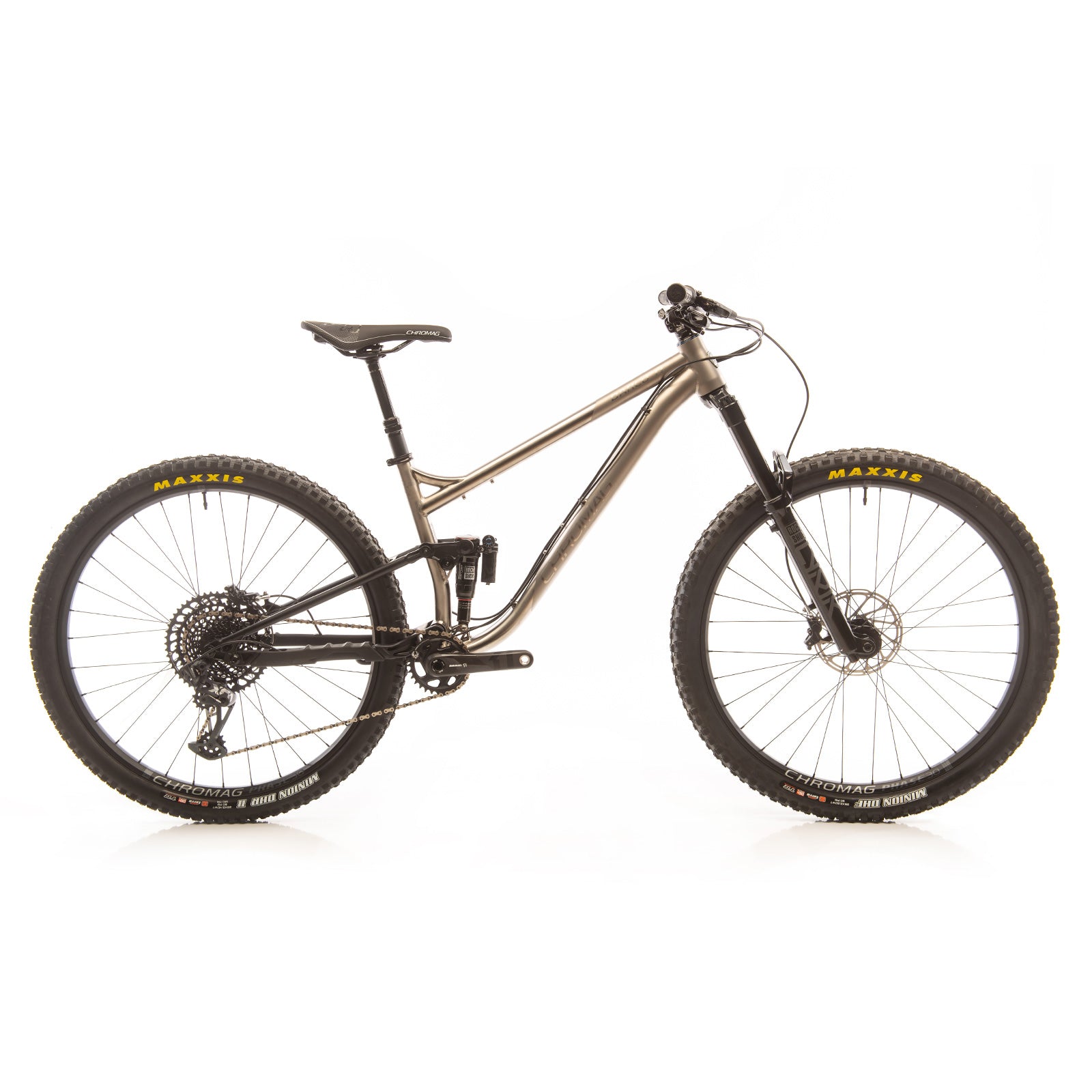 Chromoly full suspension mountain bike online