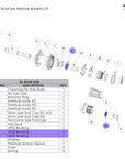 R6 Rear Hub Parts
