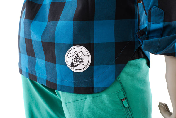 Burke Womens Technical Plaid Mountain Bike Shirt Chromag Bikes