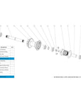 R4 Rear Hub Parts Mountain Bike Chromag Bike Parts